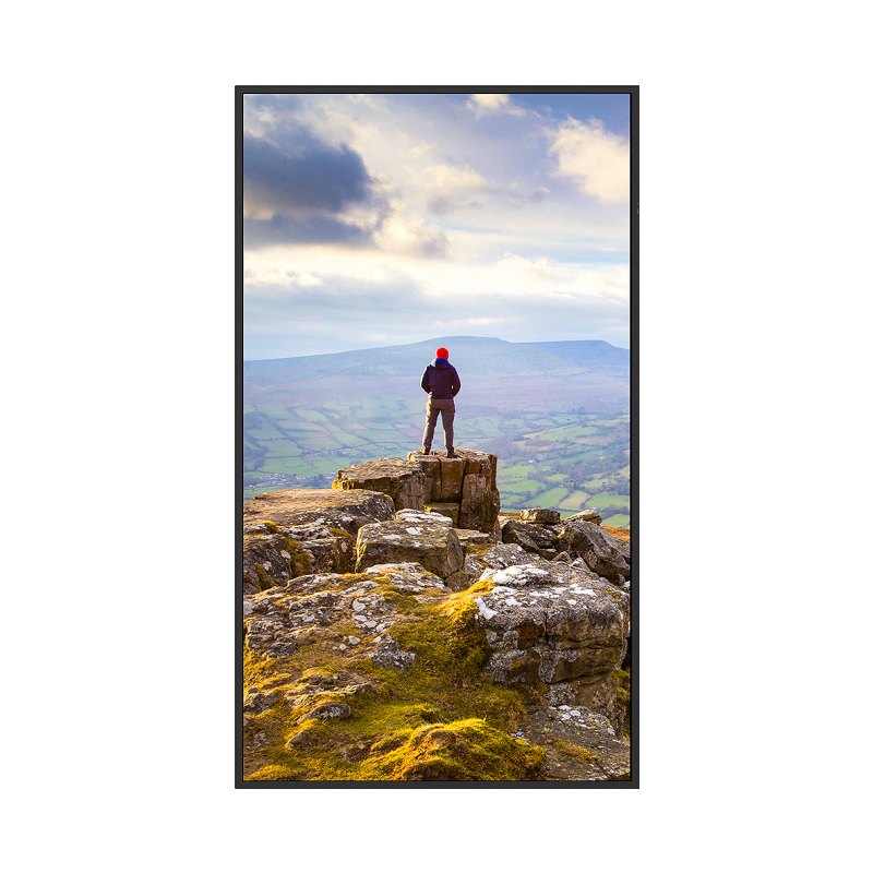 Sharp PN-E439 Digital signage flat panel 109.2 cm (43") LCD 350 cd/m² 4K Ultra HD Black 16/7
