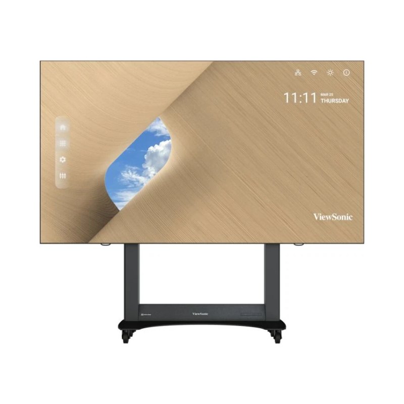 Viewsonic LDS138-151 Signage Display Digital signage flat panel 3.51 m (138") LED Wi-Fi 600 cd/m² Full HD Black