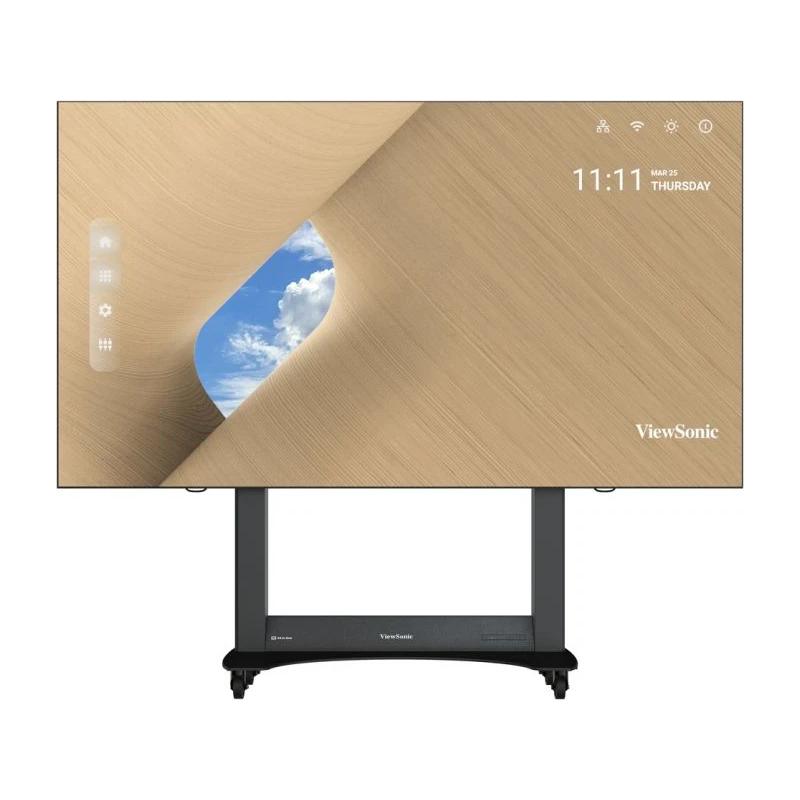 Viewsonic LDS138-151 Écran d'affichage dynamique Écran plat de signalisation numérique 3,51 m (138") LED Wifi 600 cd/m² Full HD Noir
