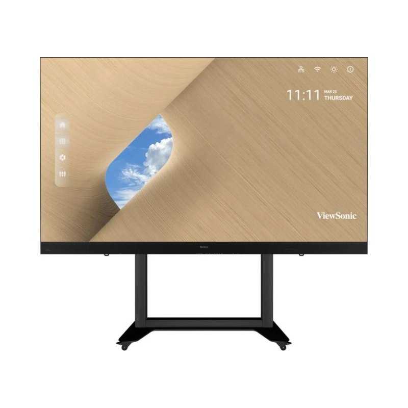 Viewsonic LDS135-153 Signage Display Digital signage flat panel 3.43 m (135") LED Wi-Fi 600 cd/m² Black Android 9
