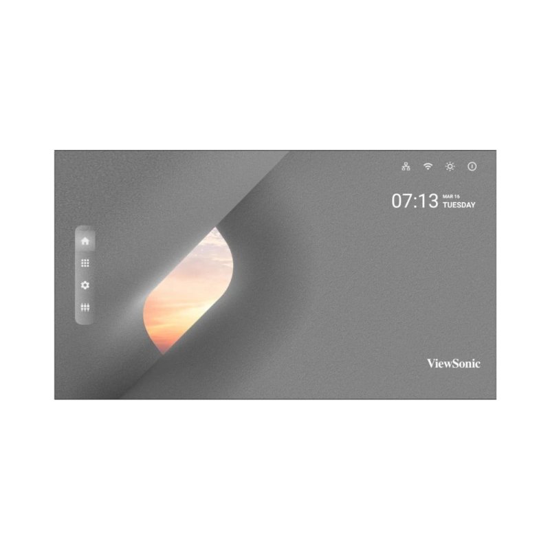 Viewsonic LDM136-151 Signage Display Digital signage flat panel 3.45 m (136") LED Wi-Fi 600 cd/m² Black Android 9