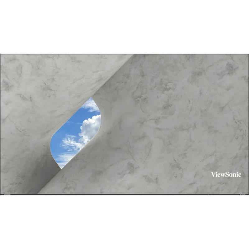 Viewsonic LDE136G-152 Écran d'affichage dynamique 3,45 m (136") LED 600 cd/m² Full HD Noir Intégré dans le processeur