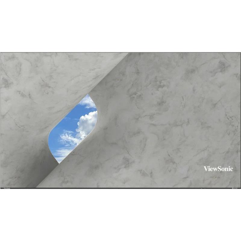 Viewsonic LDE163G-182 Écran d'affichage dynamique 4,14 m (163") LED 600 cd/m² Full HD Noir Intégré dans le processeur