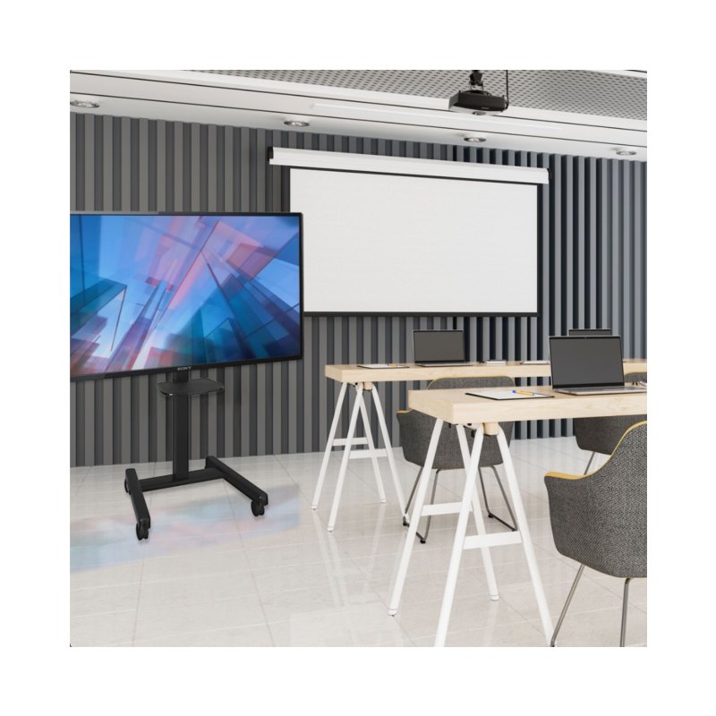 Charriot mobile Chief Fit pour écrans interactifs