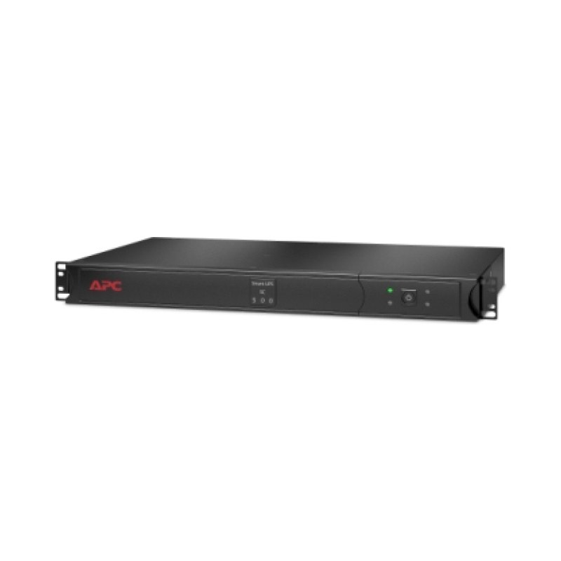 APC SC500RM1U uninterruptible power supply (UPS) Line-Interactive 0.5 kVA 300 W 4 AC outlet(s)