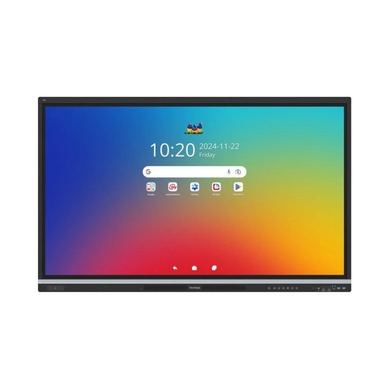 Viewsonic IFP6551 Display interactive whiteboard 165.1 cm (65") 3840 x 2160 pixels Touchscreen Black