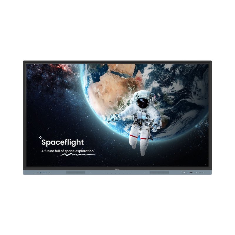 BenQ RM6504 interactive whiteboard 165.1 cm (65") 3840 x 2160 pixels Touchscreen Black