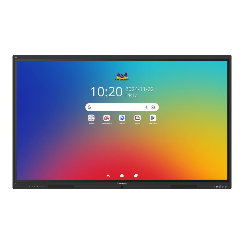 Viewsonic IFP9841 tableau blanc interactif 2,49 m (98") 3840 x 2160 pixels Écran tactile Noir USB