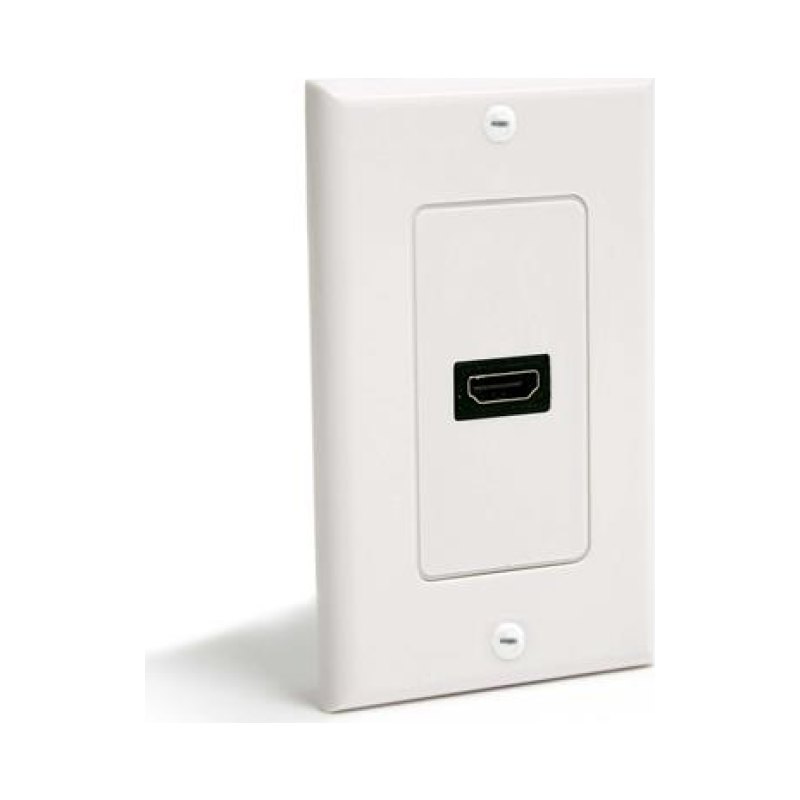 StarTech.com Plaque murale HDMI femelle blanche à une prise