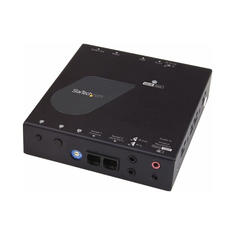 StarTech.com Récepteur HDMI 4K sur IP pour ST12MHDLAN4K, Prolongateur IP avec Application de Contrôle Vidéo, Prise en Charge du Mur Vidéo AVoIP - TAA