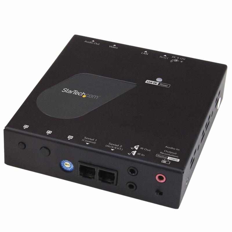 StarTech.com Récepteur HDMI 4K sur IP pour ST12MHDLAN4K, Prolongateur IP avec Application de Contrôle Vidéo, Prise en Charge du Mur Vidéo AVoIP - TAA