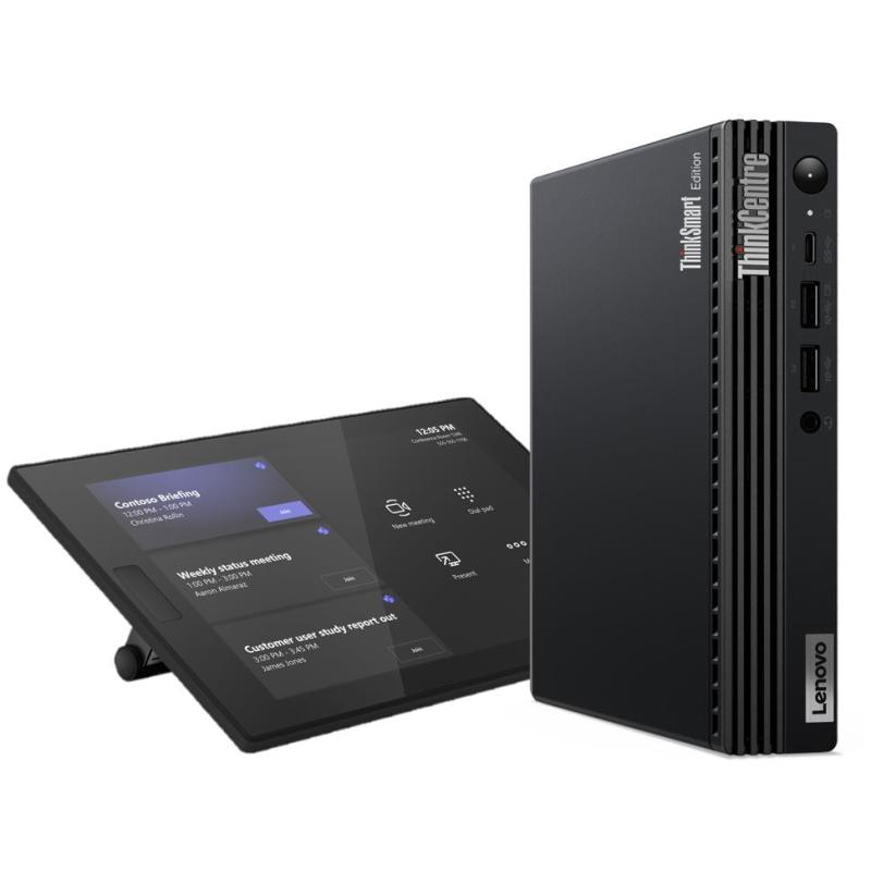 Lenovo ThinkSmart Tiny Kit Intel® Core™ i3 i3-13100T 16 Go DDR4-SDRAM 256 Go SSD Noir