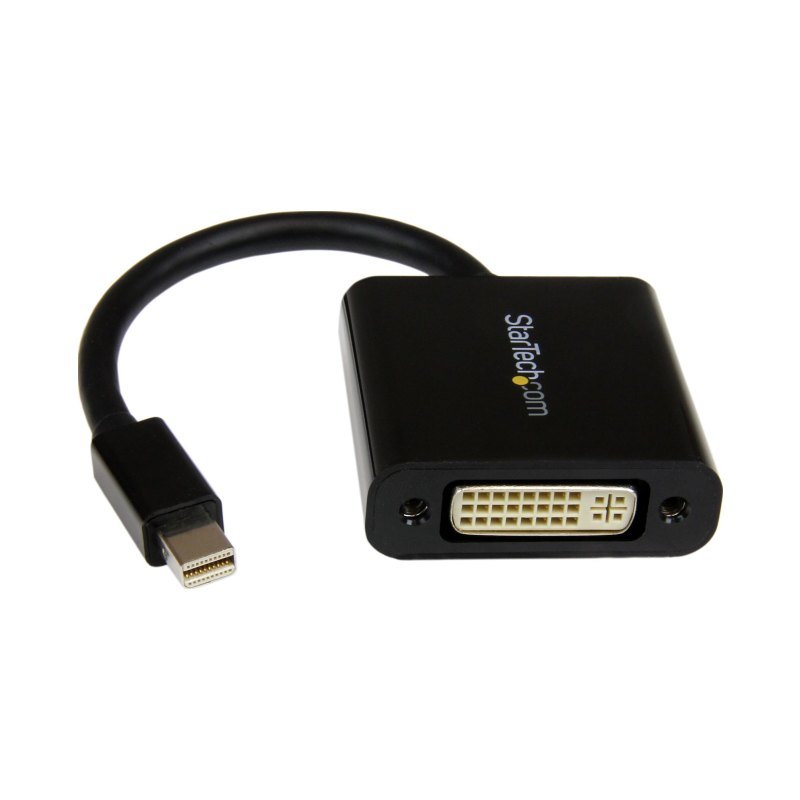 StarTech.com Adaptateur Mini DisplayPort vers DVI - Convertisseur Mini DP à DVI-D - Vidéo 1080p - mDP ou TB 1/2 Mac/PC vers Moniteur DVI - Câble Compact mDP 1.2 vers DVI Single-Link