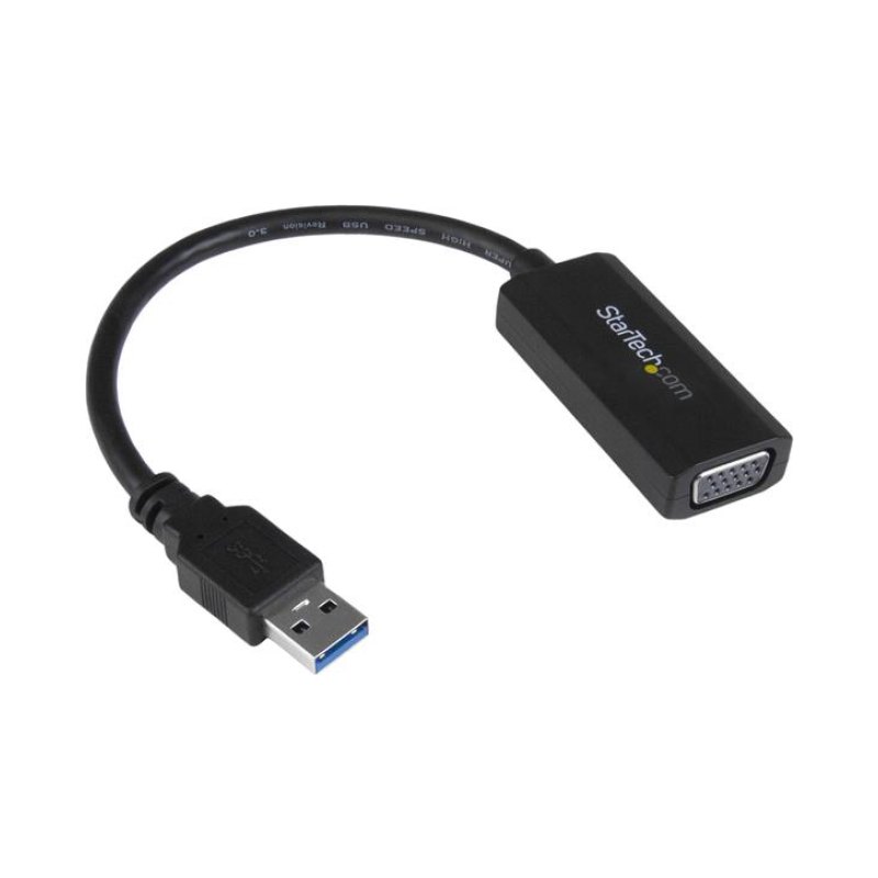 StarTech.com Adaptateur vidéo USB 3.0 vers VGA - Carte graphique externe avec installation du pilote intégrée - 1920x1200