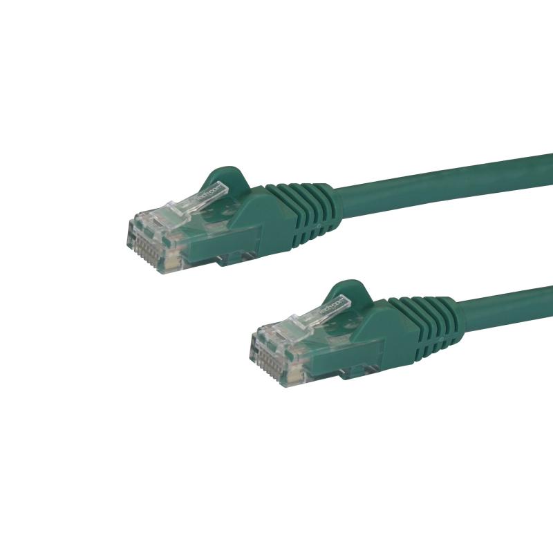 StarTech.com N6PATCH10GN câble de réseau Vert 3,05 m Cat6 U/UTP (UTP)
