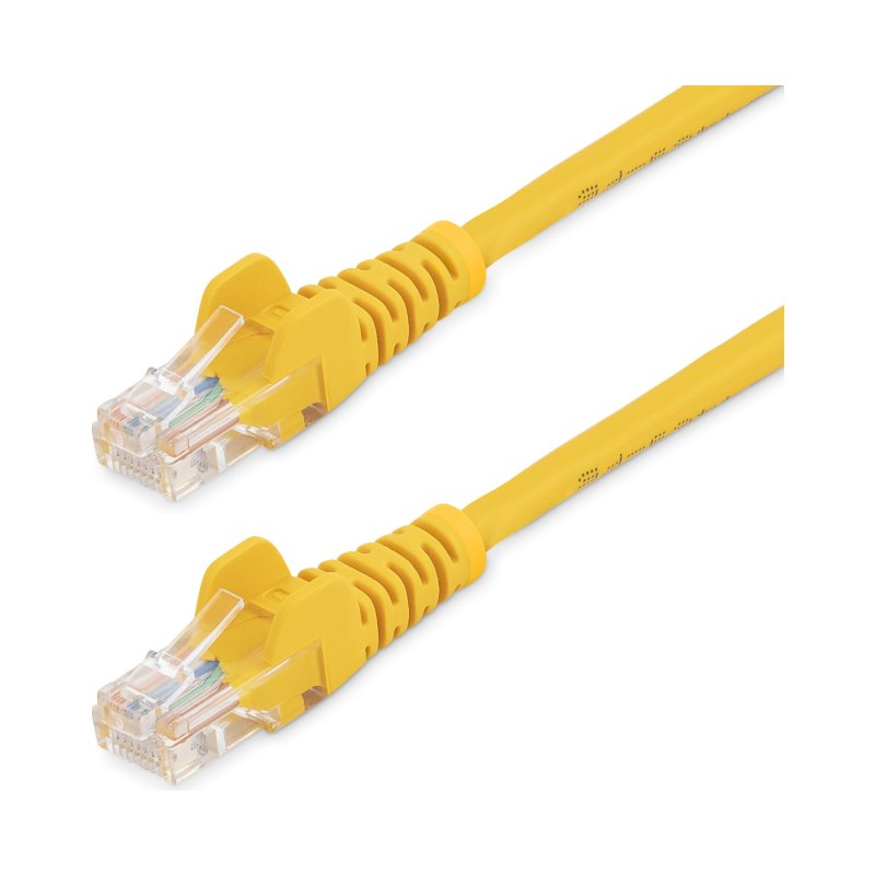 StarTech.com Cat5e Patch Cable with Snagless RJ45 Connectors - 25 ft, Yellow