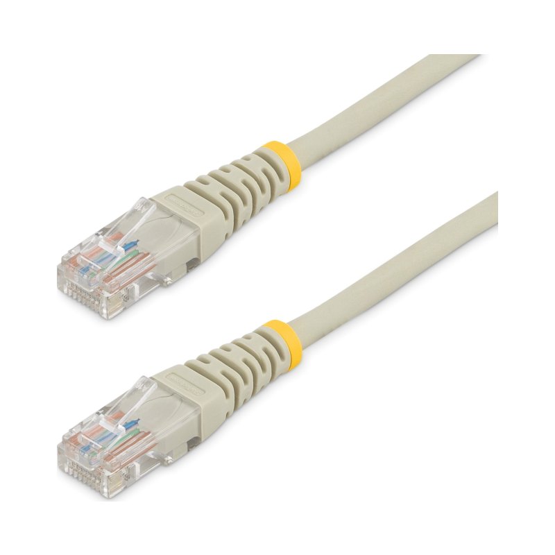 StarTech.com 100 ft Gray Molded Category 5e (350 MHz) UTP Patch Cable câble de réseau Gris 30,48 m