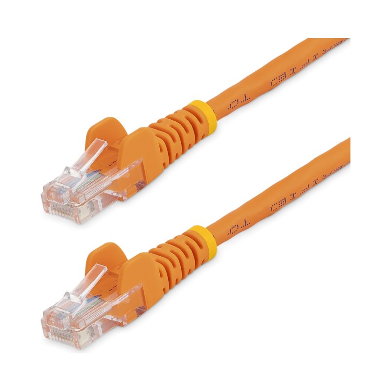 StarTech.com Cat5e Patch Cable with Snagless RJ45 Connectors - 6 ft, Orange