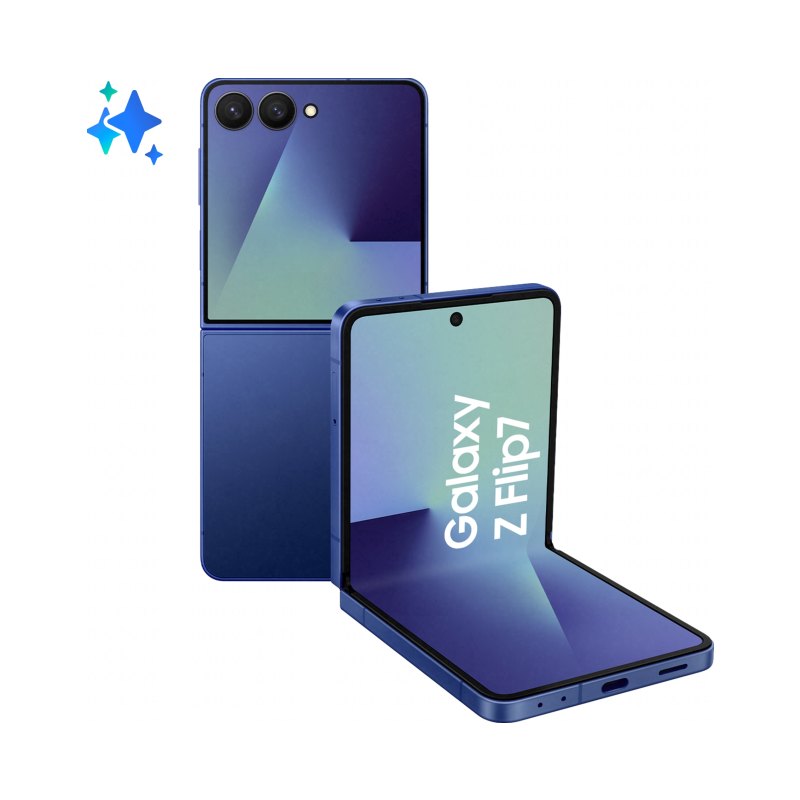 Samsung Galaxy Z Flip7 17.3 cm (6.8") 5G USB Type-C 12 GB 512 GB 4300 mAh Blue