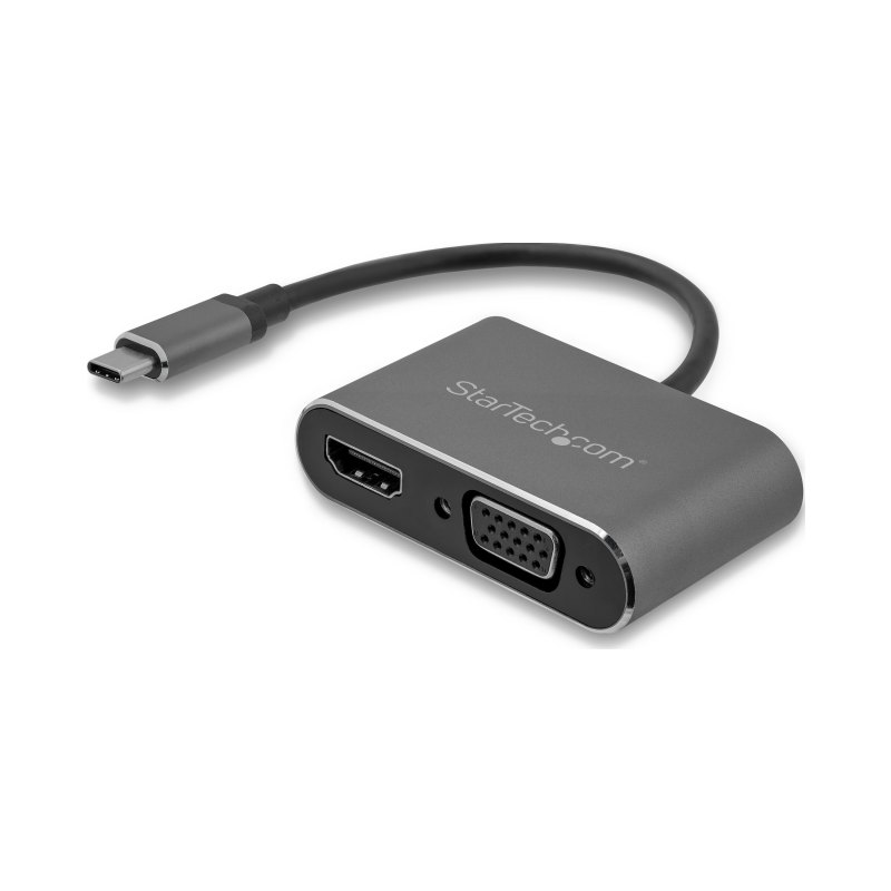 StarTech.com Adaptateur multiport AV numérique USB-C - VGA et HDMI