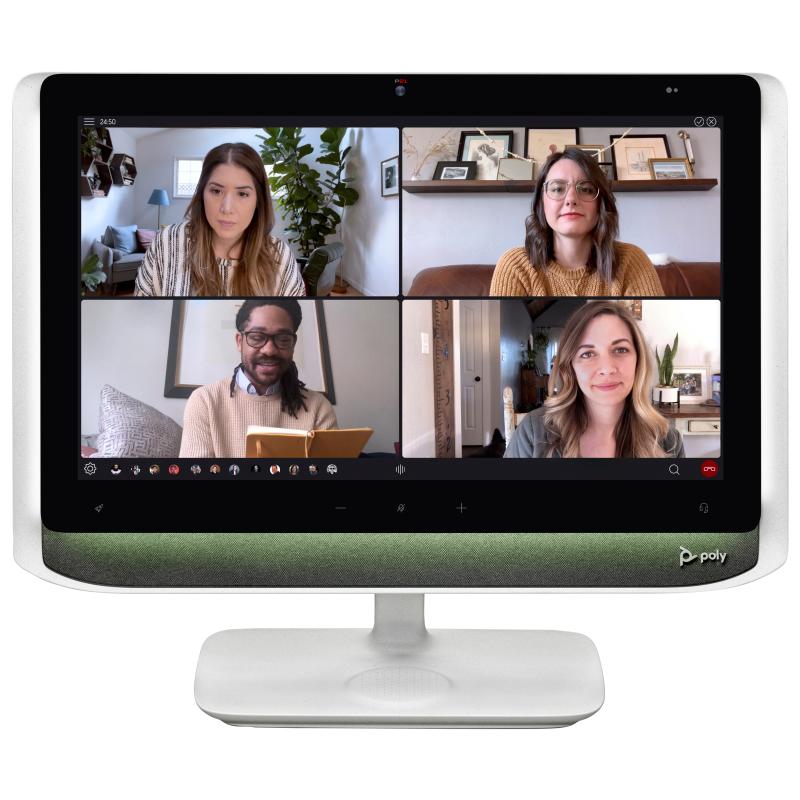 HP Poly Studio P21Personal Meeting FHD Display 54,6 cm (21.5") 1920 x 1080 pixels Blanc