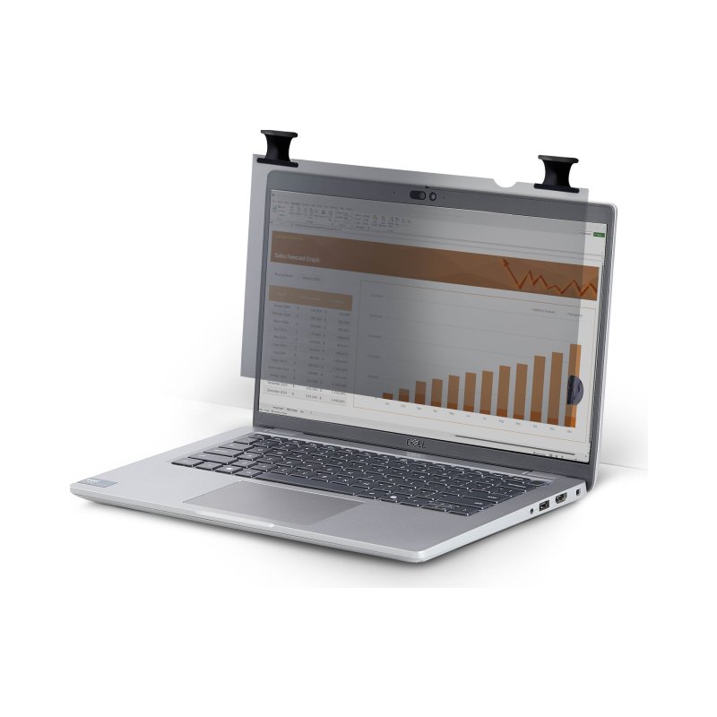 StarTech.com Filtre de Confidentialité Lumineux 16:10 de 16 pouces avec Fonction Tactile, Rabattable, Transmission Lumineuse de 75 %, Filtre de Confidentialité Antireflet, Angle de Vision de +/- 30 Degrés