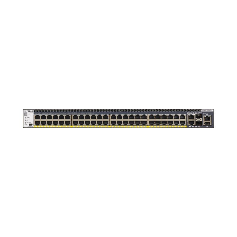 NETGEAR GSM4352PA Managed L2/L3/L4 Gigabit Ethernet (10/100/1000) Power over Ethernet (PoE) 1U Black