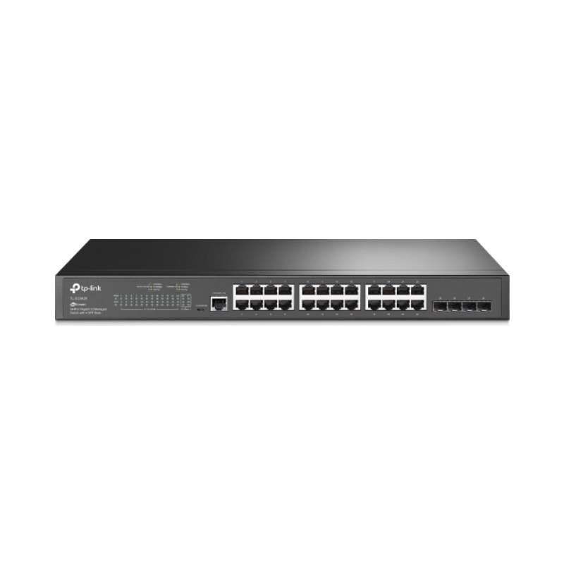TP-Link JetStream 24-Port Gigabit L2 Managed Switch with 4 SFP Slots