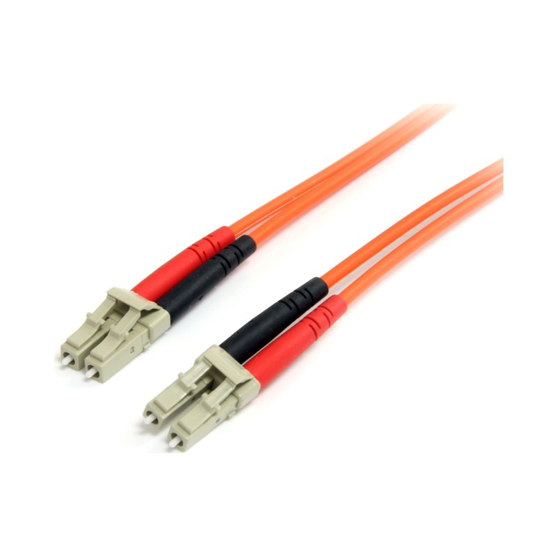 StarTech.com 3m Fiber Optic Cable - Multimode Duplex 62.5/125 LSZH Fiber Jumper Cord - LC/LC