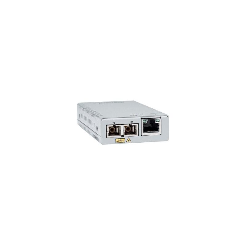 Allied Telesis AT-MMC2000/SC-960 convertisseur de support réseau 1000 Mbit/s 850 nm Multimode Gris