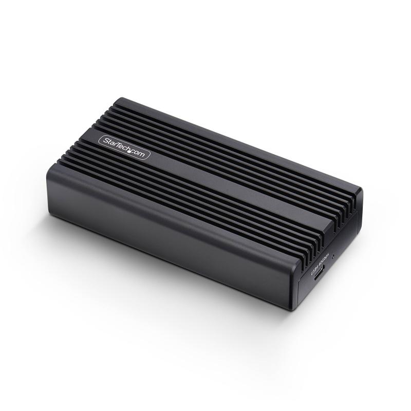 StarTech.com Boîtier SSD NVMe Externe USB-C/Thunderbolt, Boîtier USB4 M.2 NVMe, 40 Gbps, Boîtier Dissipateur Thermique en Aluminium, B+M/M-Key