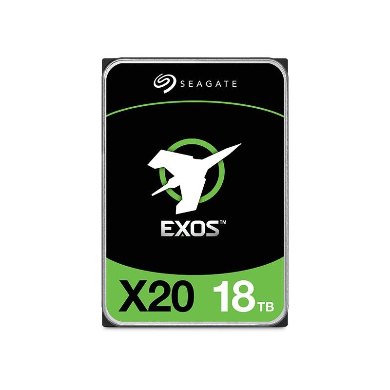 Seagate Enterprise Exos X20 disque dur 18 To 7200 tr/min 3.5" SAS