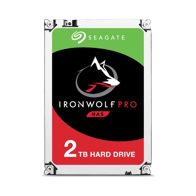 Seagate IronWolf Pro ST2000NE001 internal hard drive 2 TB 7200 RPM 256 MB 3.5" Serial ATA III