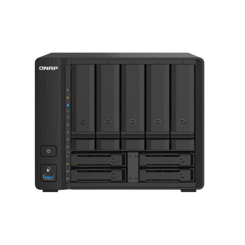 QNAP TS-932PX NAS Tower Annapurna Labs Alpine AL-324 4 Go DDR4 0 To QNAP Turbo System Noir