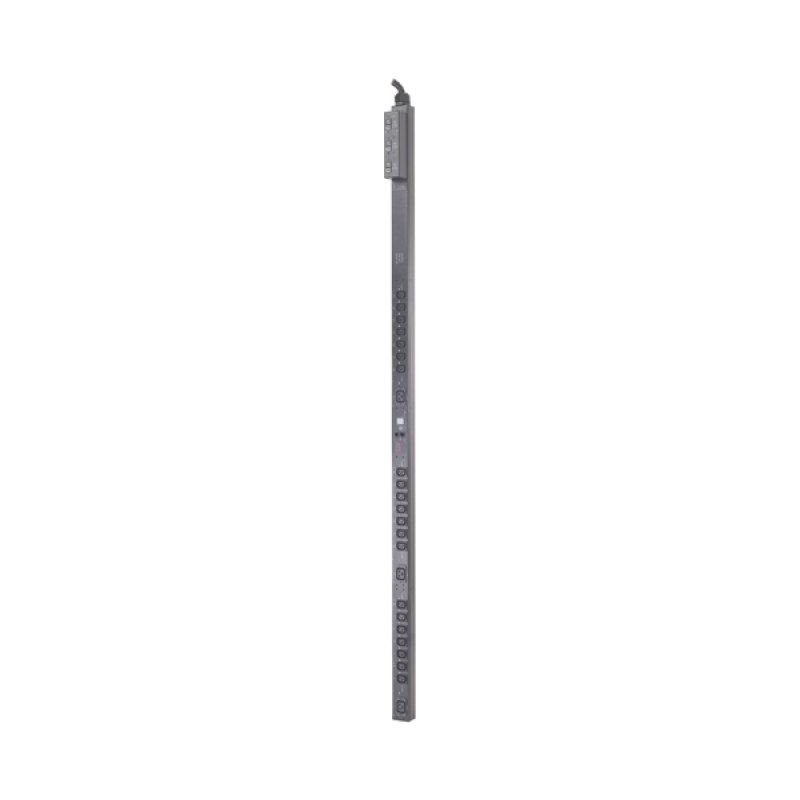 APC NetShelter Switched Rack PDU, Zero U, 12.5kW, 208V, 21 C13 and 3 C19 outlet, 3ft input cord