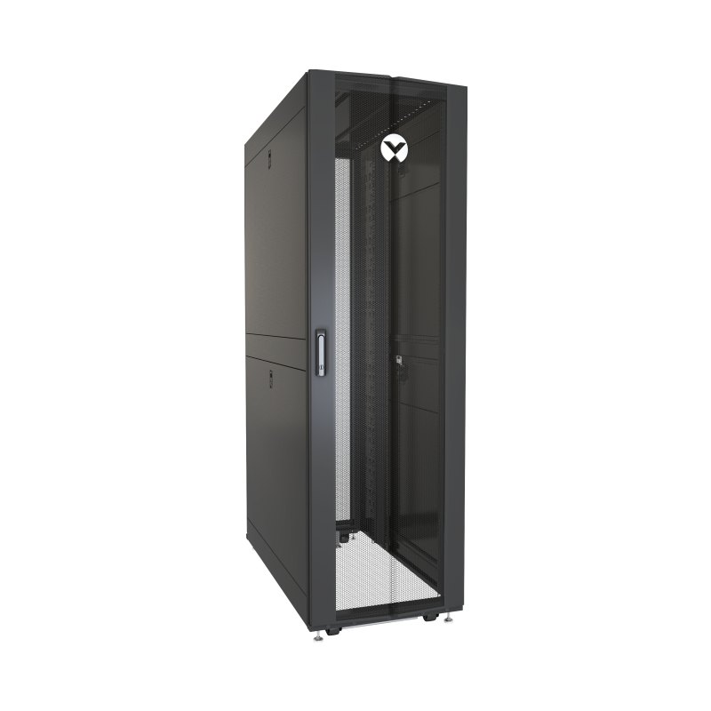 Vertiv VR3300 étagère 42U Rack autonome Noir, Transparent