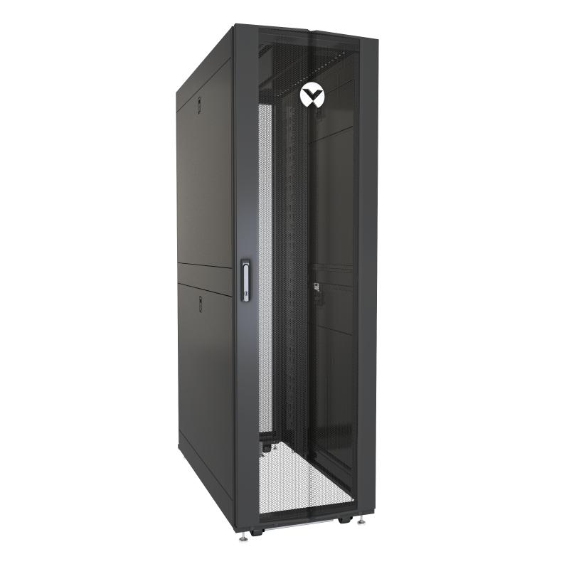 Vertiv VR3300 étagère 42U Rack autonome Noir, Transparent