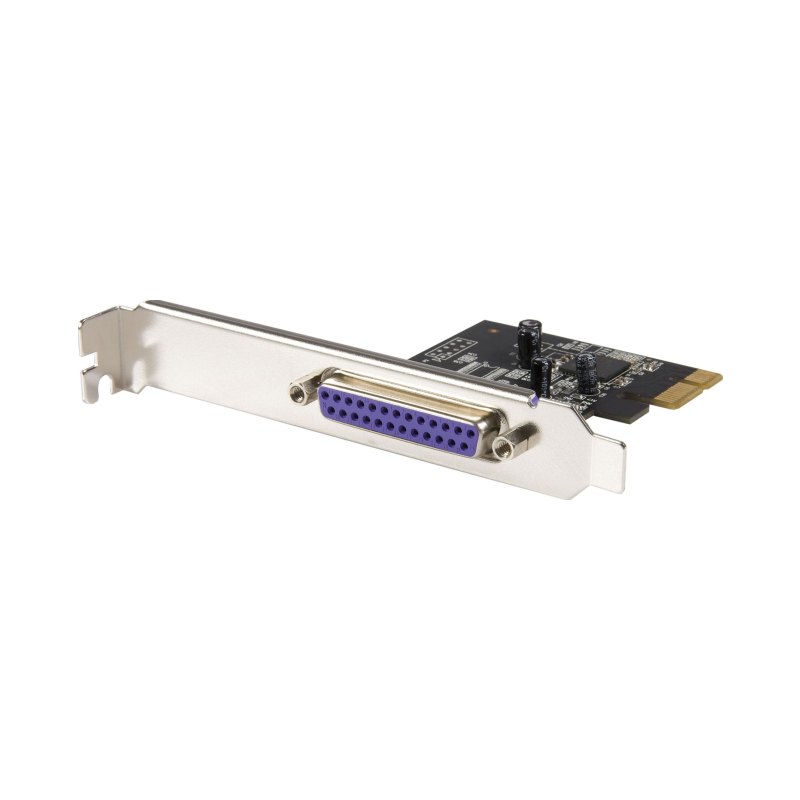 StarTech.com Carte PCIe Parallèle 1 Port - Carte Adaptateur PCI Express vers Parallèle DB25 - Carte Extension Contrôleur LPT pour Imprimantes, Scanners & Plotters - SPP/ECP - Standard/Low Profile