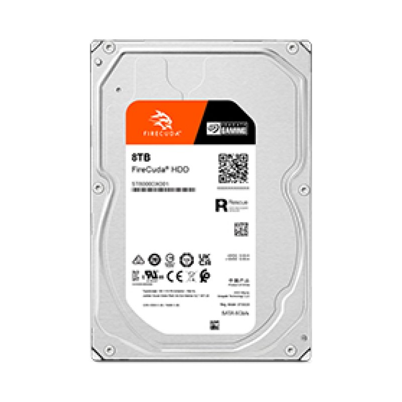 Seagate FireCuda ST8000DX001 internal hard drive 8 TB 7200 RPM 256 MB 3.5" Serial ATA