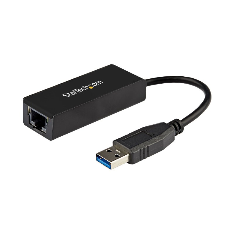 StarTech.com Adaptateur Réseau USB 3.0 vers Gigabit Ethernet, 10/100/1000 Mbps, USB vers RJ45, Adaptateur USB 3.0 vers LAN, Adaptateur Ethernet USB 3.0 (GbE), Conformité TAA