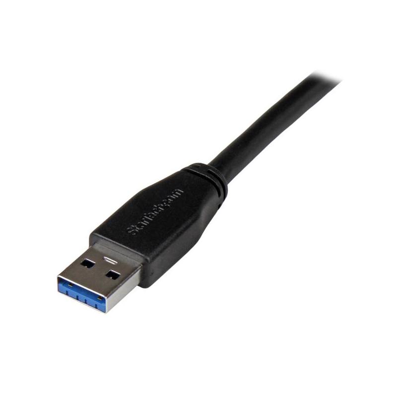 StarTech.com Câble USB 3.0 (5Gbps) actif USB-A vers USB-B de 10 m - M/M