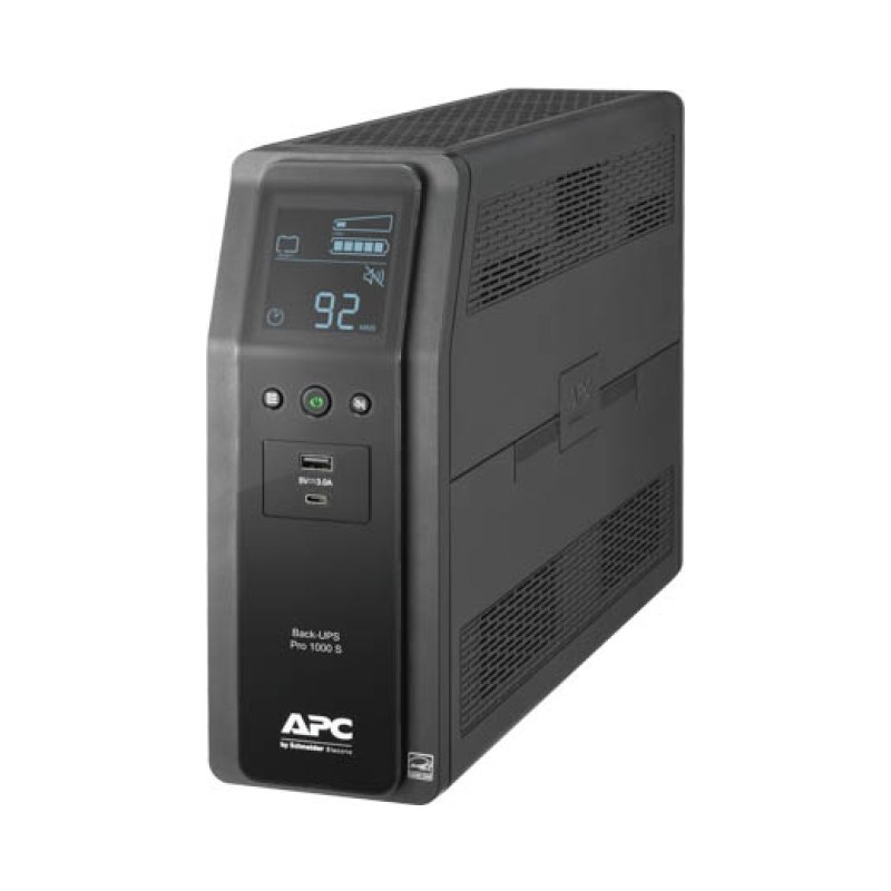 APC BR1000MS uninterruptible power supply (UPS) Line-Interactive 1 kVA 600 W 10 AC outlet(s)