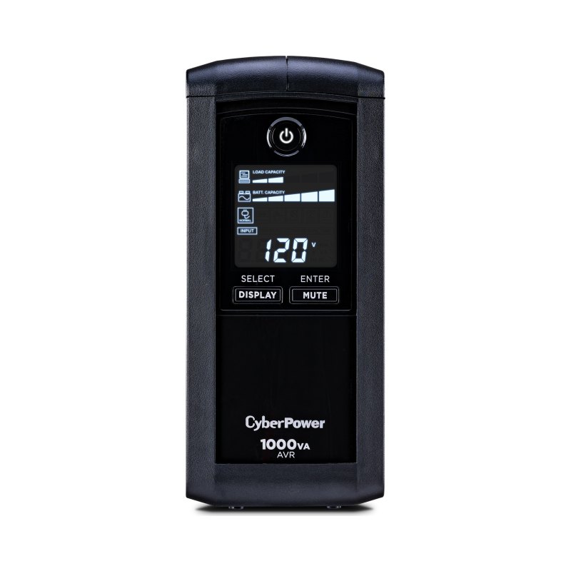 CyberPower CP1000AVRLCD uninterruptible power supply (UPS) 1 kVA 600 W