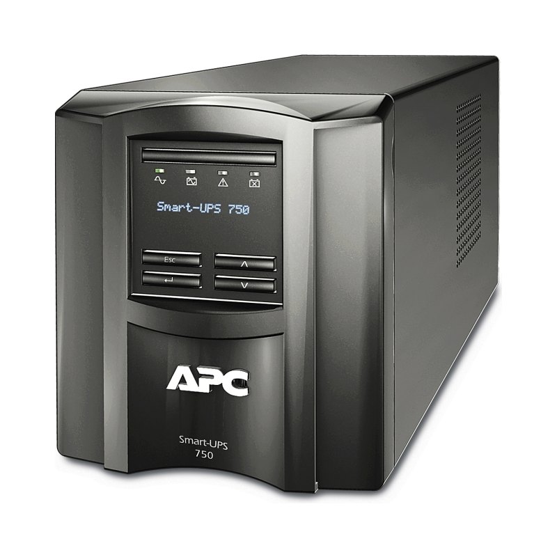 APC SMT750C uninterruptible power supply (UPS) Line-Interactive 0.75 kVA 500 W 6 AC outlet(s)