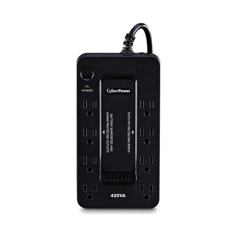 CyberPower ST425 uninterruptible power supply (UPS) Standby (Offline) 0.425 kVA 260 W 8 AC outlet(s)
