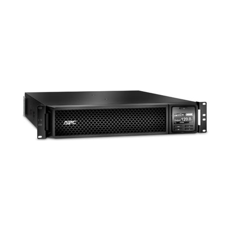 APC Smart-UPS On-Line, 3kVA, Rackmount 2U, 120V, 8x 5-20R+1x L5-30R NEMA outlets, SmartSlot, Extended runtime, W/ rail kit