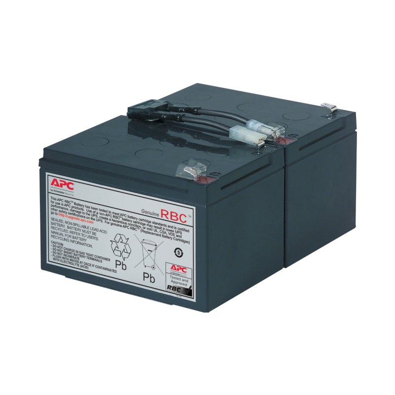 APC Replacement Battery Cartridge, VRLA battery, 11Ah, 12VDC, 2-year warranty