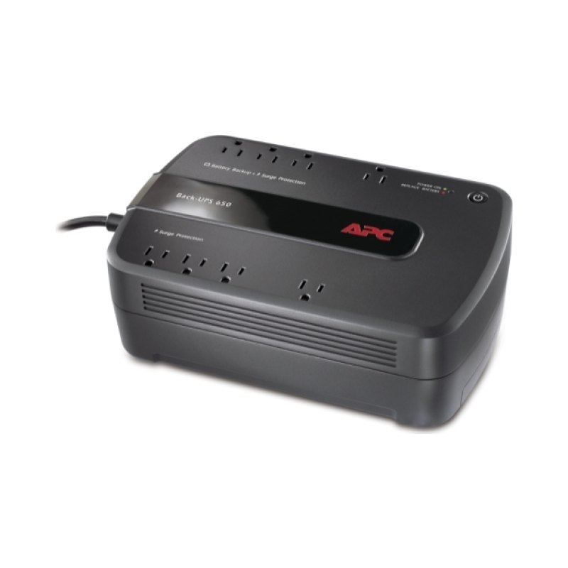 APC BE650G1-CN uninterruptible power supply (UPS) Standby (Offline) 0.65 kVA 390 W 8 AC outlet(s)