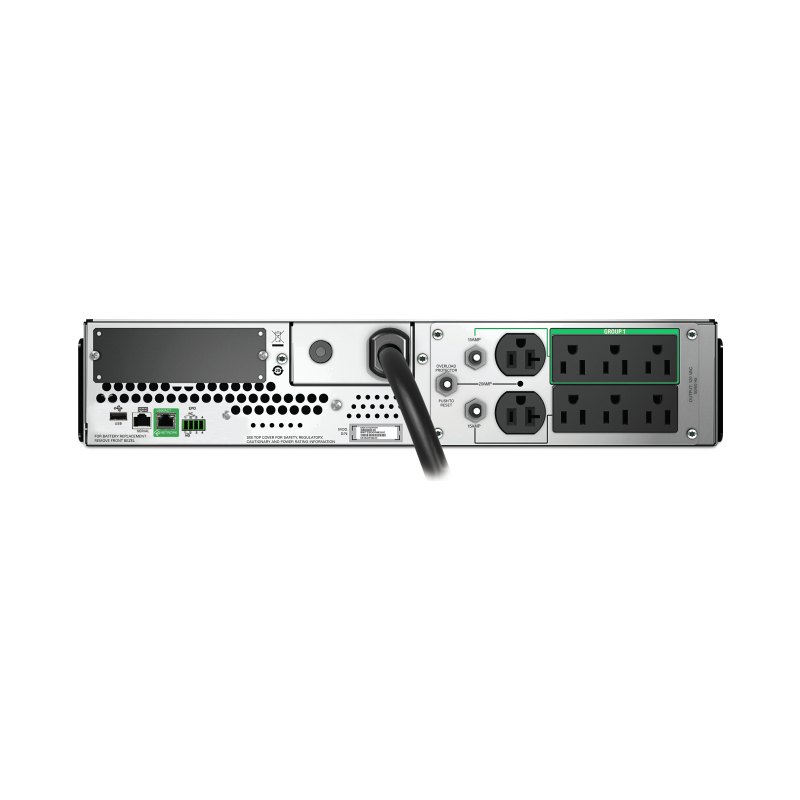 APC SMT2200RM2UC uninterruptible power supply (UPS) Line-Interactive 2.2 kVA 1980 W 8 AC outlet(s)