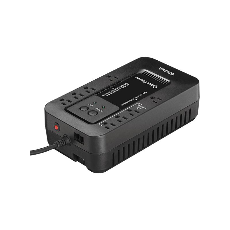 CyberPower EC550G alimentation d'énergie non interruptible Veille 0,55 kVA 330 W 8 sortie(s) CA